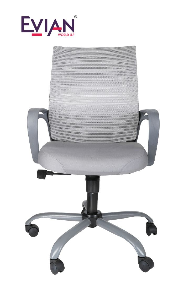 Evian medium back mesh chair visitor or staff office chair SMC-40