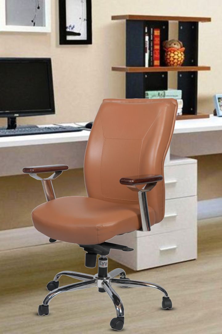 Evian leatherite Visitor or staff office chair (SC-2)