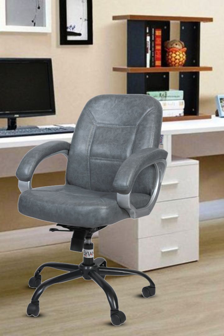 Evian leatherite Visitor or staff Durian office chair tilt in (SC-8)