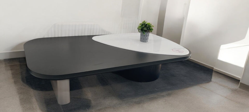 Evian New Marble Top - MDF Center Table In Best Look