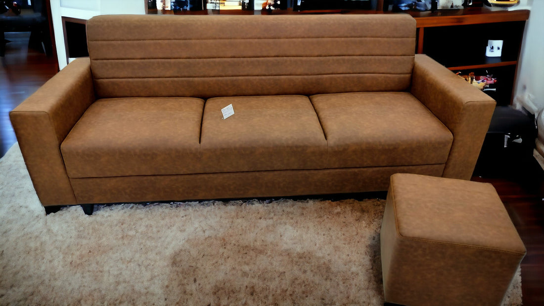 Evian Simple Design Squre Handel Sofa In Woode Dton Colour(ES-40)