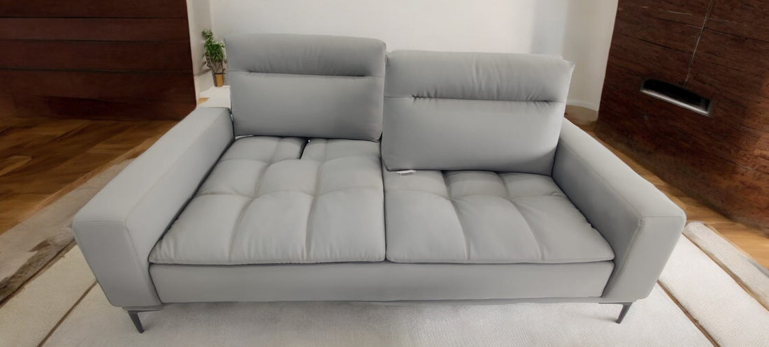 Evian New Luna Antique Sofa With Adjustable Back In Rexine Fabric (ES-6)